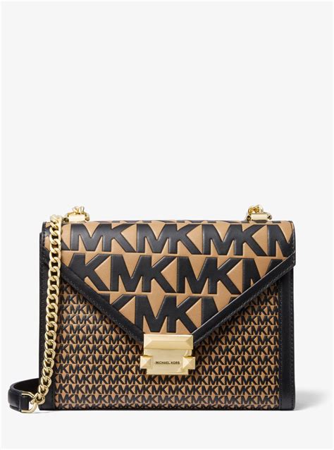 whitney large vinyl michael kors